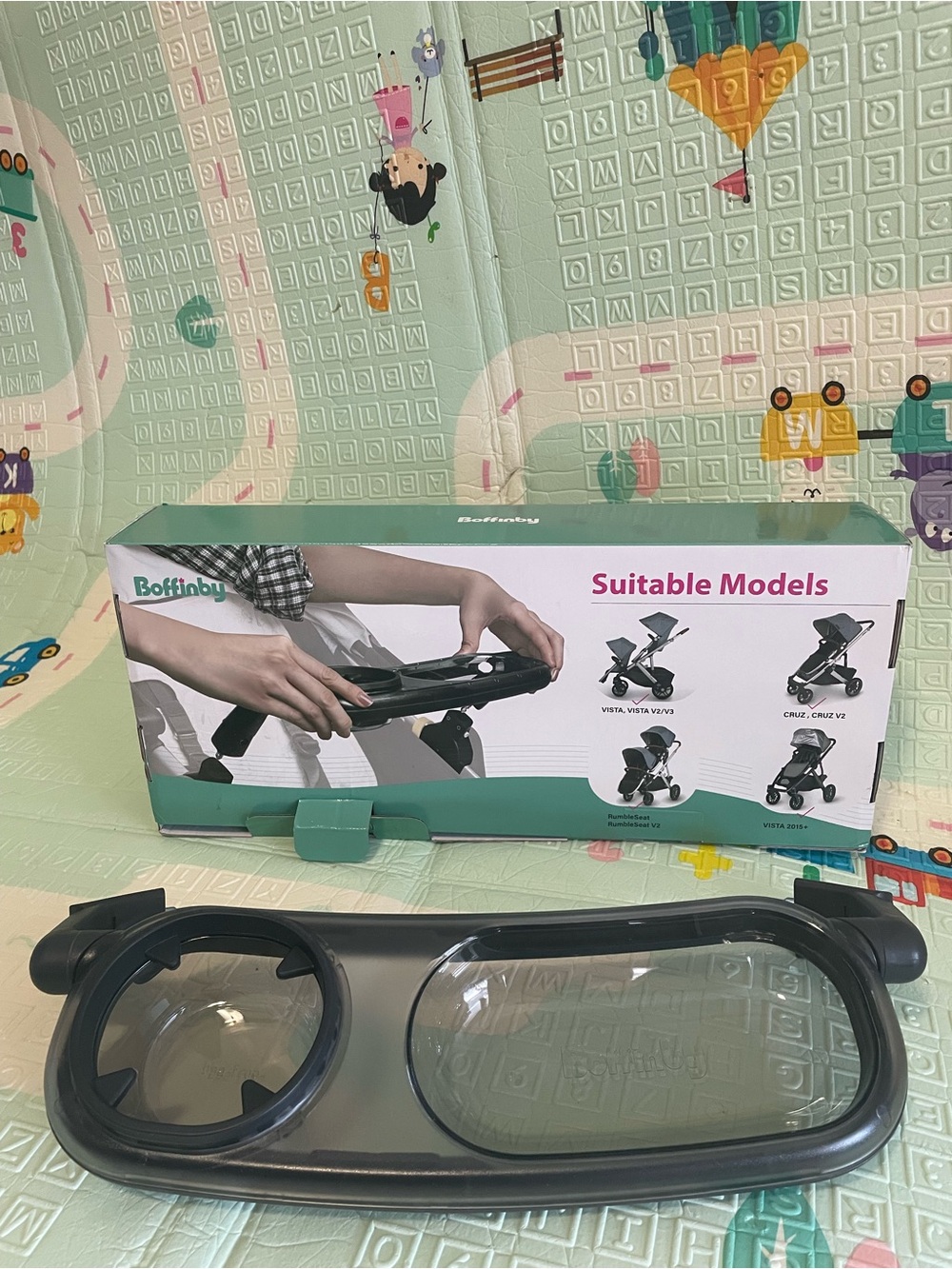 Snack Tray Fits for UPPAbaby Vista/Vista V2/Vista V3/Cruz/Cruz V2